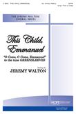 This Child Emmanuel - SATB w-opt. Flute or Violin Cover Image