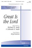 Great Is the Lord - SATB w-opt. Violin Cover Image