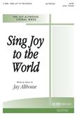 Sing Joy to the World - SATB w-opt. Trumpet Cover Image