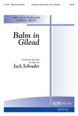 Balm in Gilead - SATB Cover Image