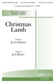 Christmas Lamb - SATB w-opt. C Instrument (included) Cover Image