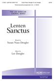 Lenten Sanctus - SATB Cover Image