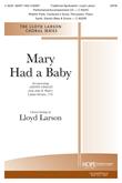 Mary Had a Baby - SATB Cover Image