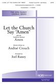 Let the Church Say ""Amen"" w-Amen - SATB Cover Image