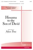Hosanna to the Son of David - SATB Cover Image