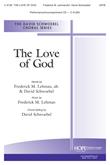 Love of God The - SATB Cover Image