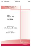 Ode To Music - SATB Cover Image