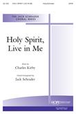Holy Spirit Live in Me - SATB Cover Image
