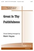 Great Is Thy Faithfulness - SATB Cover Image
