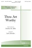 Thou Art Worthy - SATB Cover Image