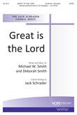 Great Is the Lord - SATB