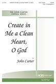 Create in Me a Clean Heart O God - SATB Cover Image