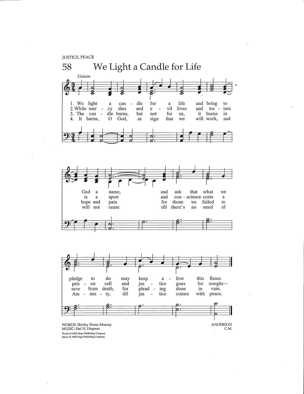 We Light a Candle for a Life Cover Image
