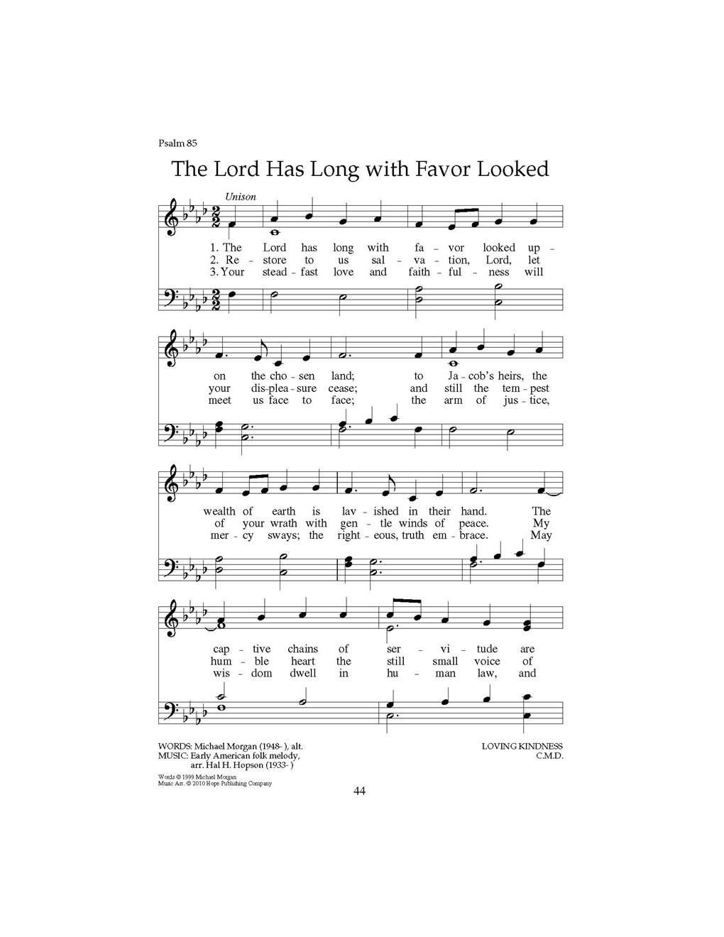 The Lord Has Long with Favor Looked Cover Image