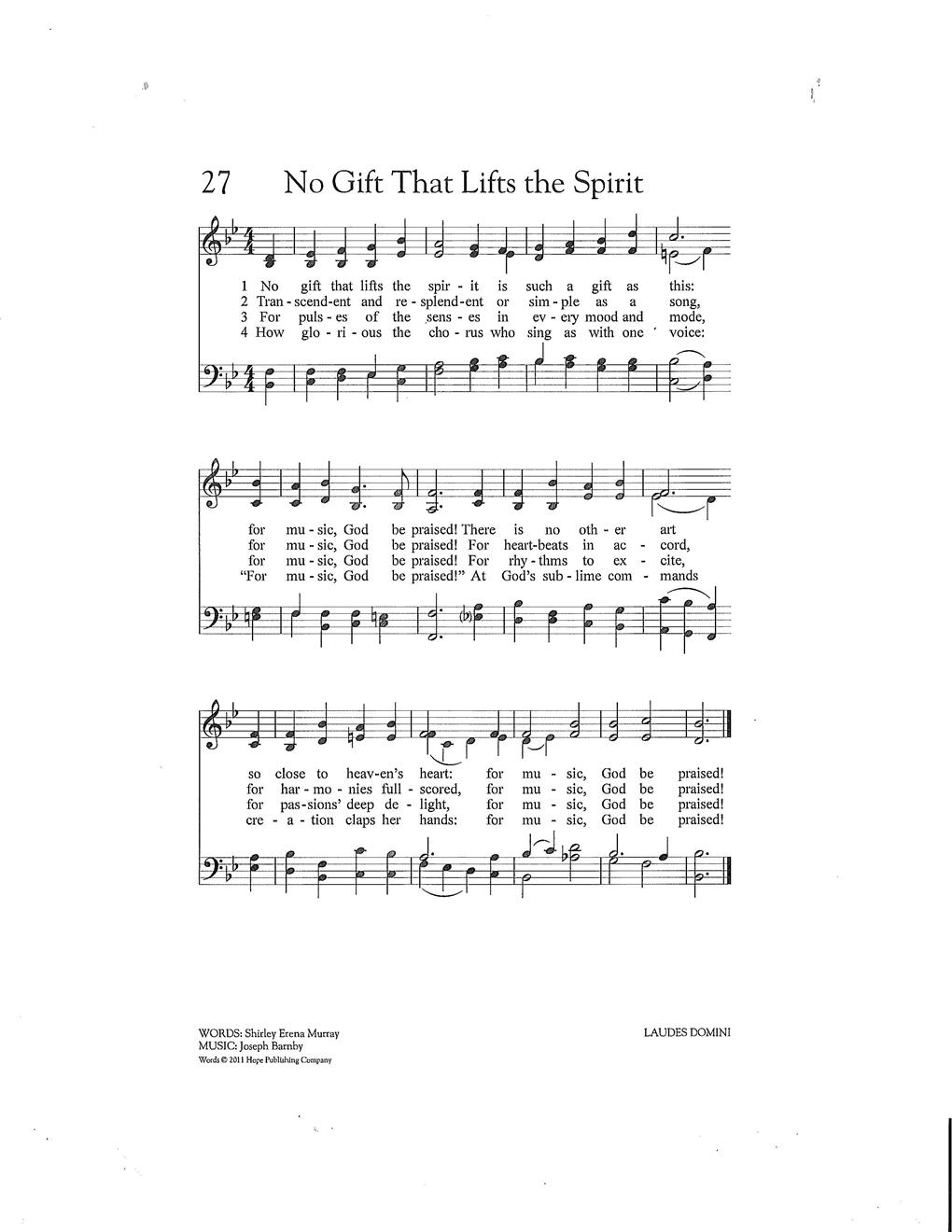 No Gift That Lifts the Spirit Cover Image
